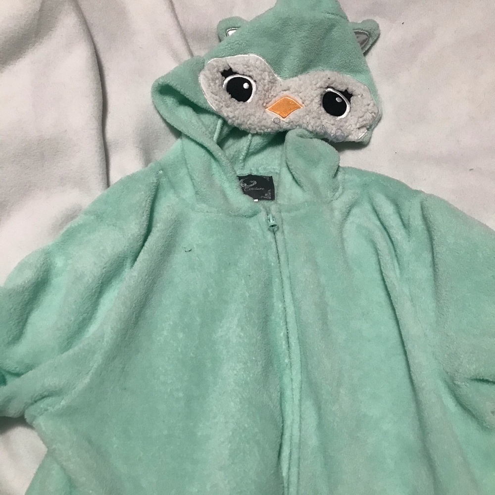 Adult owl onsie